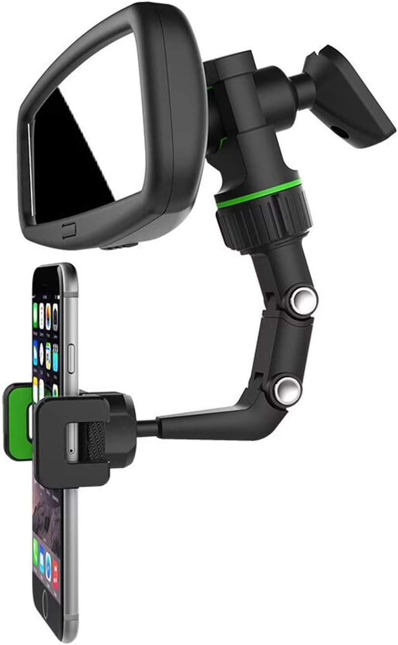 Mobile Stand – High-Quality 360° Universal Rearview Mirror Phone Holder