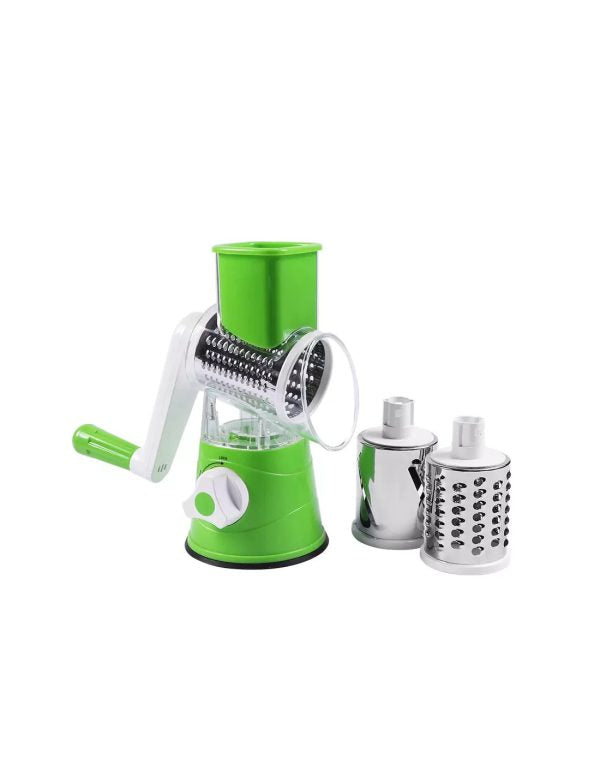 Tabletop Drum Grater – Manual Vegetable Cutter, Slicer & Multi-Functional Kitchen Gadget (Random Color)