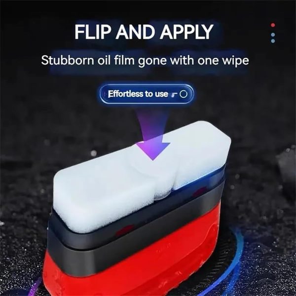 Universal Glass Cleaner – Clear Vision Car Windshield Oil Film Remover with Brush
