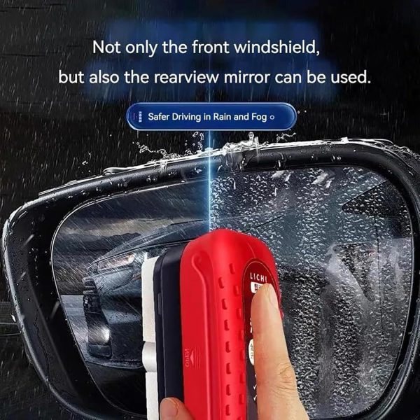 Universal Glass Cleaner – Clear Vision Car Windshield Oil Film Remover with Brush