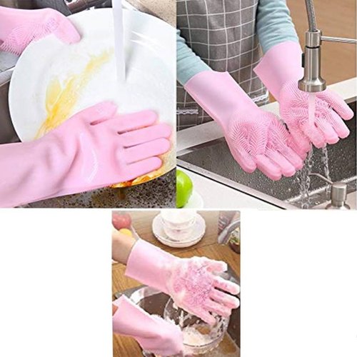 Reusable Washing Gloves – Multi-Purpose Cleaning for Kitchen, Bathroom, Car & Pet