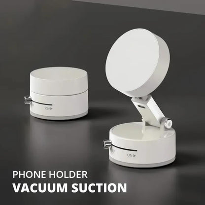 Magnetic Wireless Phone Holder with Vacuum Suction Cup – Strong Grip & Foldable Design