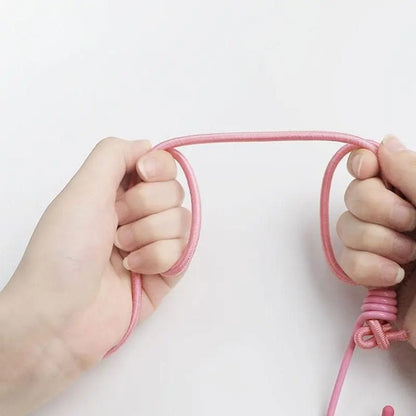 Portable Drying Rope with 12 Clips & 2 Hooks – Travel & Home Clothesline