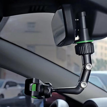 Mobile Stand – High-Quality 360° Universal Rearview Mirror Phone Holder