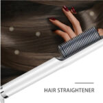 Hair Straightener Brush & Styler 909 – 5-Temperature Dual-Purpose Hair Styling Tool