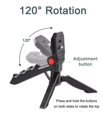 Video Vlog Making Kit AY-49 – Wireless Remote, LED Light, Mic, Tripod & Phone Holder