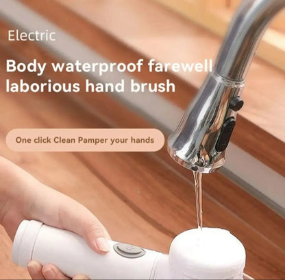 5 in 1 Rechargeable Magic Brush | Electric Cleaning Scrubber | Dish Washing, Car Waxing & Multipurpose Household Cleaner