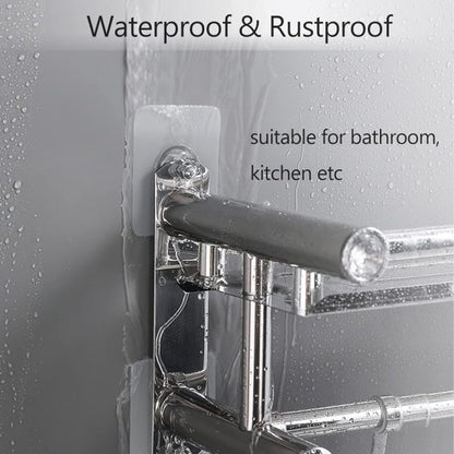 10-Heavy Duty Self Adhesive Wall Hooks & Screws – No Drill, Reusable, Damage-Free Hanging Solution