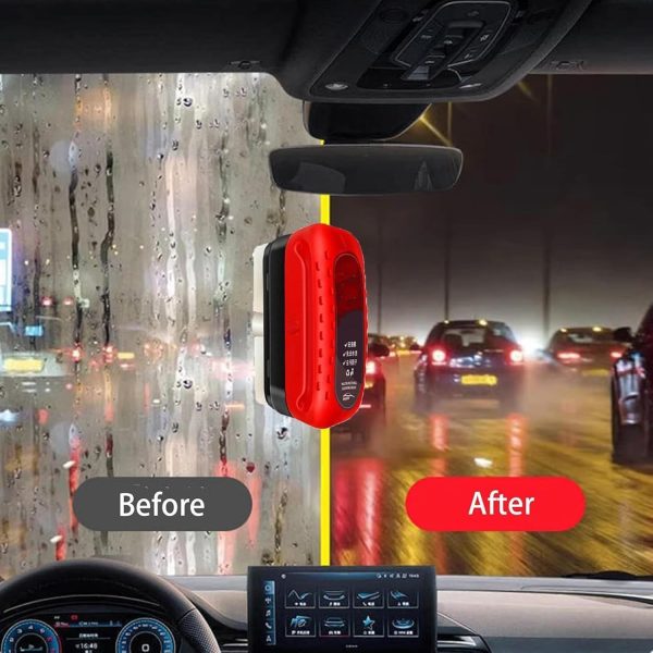 Universal Glass Cleaner – Clear Vision Car Windshield Oil Film Remover with Brush